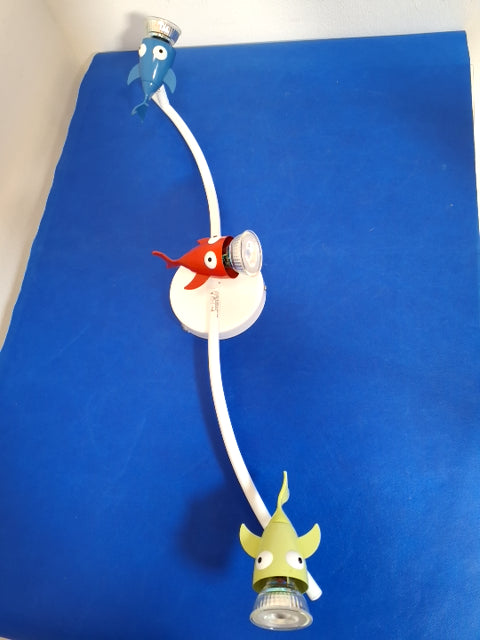 Fiskelampe med tre spot